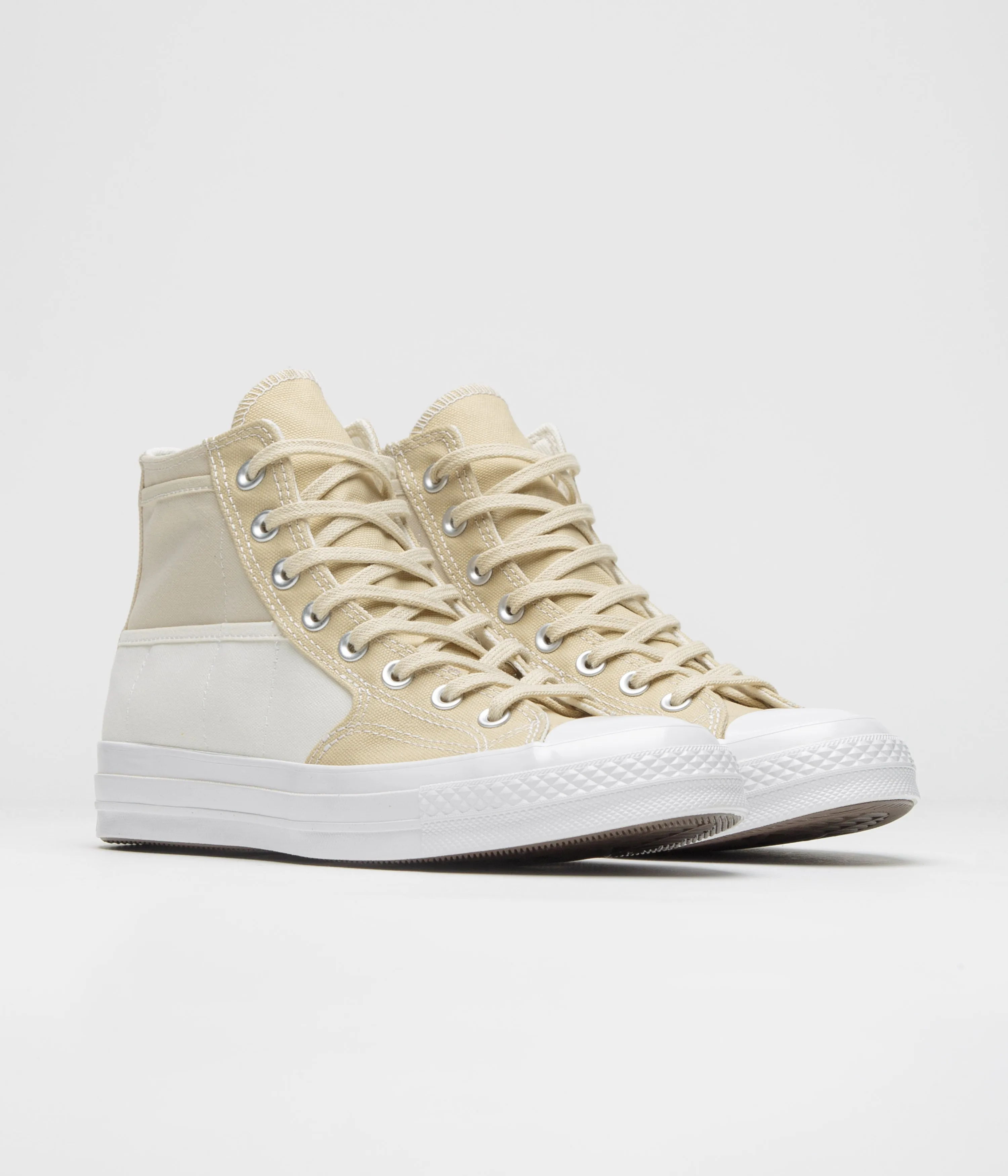Converse Chuck 70 Hi Durable Neutrals Shoes - Egret / Miso Glaze / Forest Brew Converse Shoes