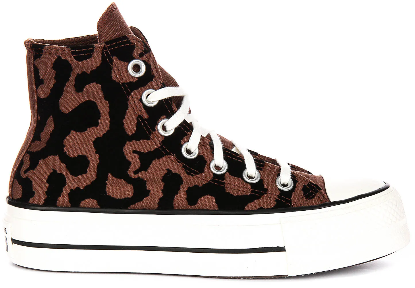 Converse Chuck 70 Leopard Remix A12351C In Brown Black Shoes Converse