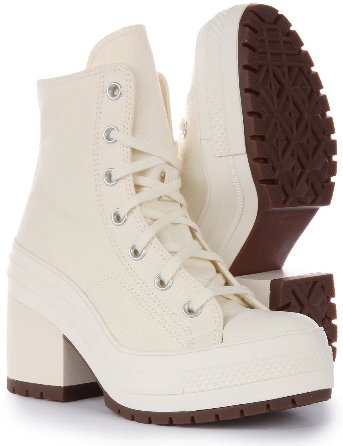 Converse Chuck 70s A05348C De Luxe Heel In White Shoes Converse