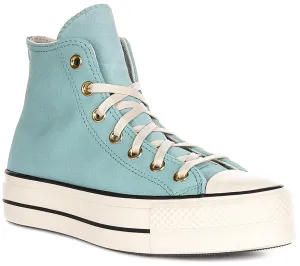 Converse Chuck Taylor All Star Lift A13824C In Blue White For Women Shoes Converse
