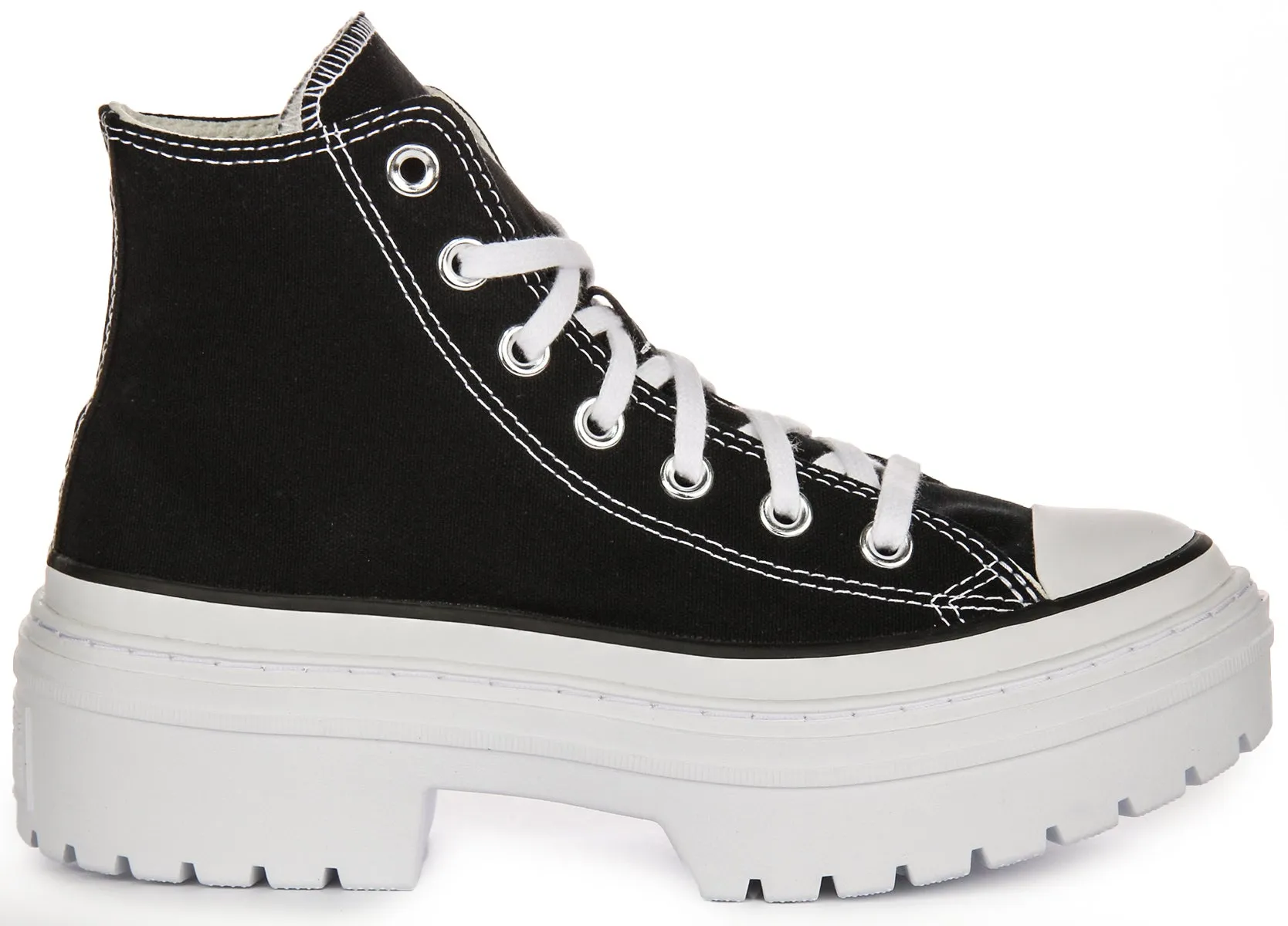 Converse Chuck Taylor Lugged Heel Platform A08258C In Black White Shoes Converse
