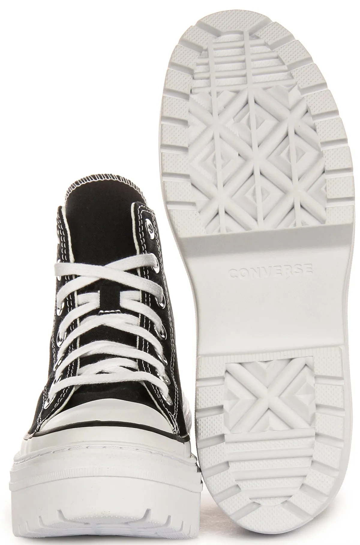 Converse Chuck Taylor Lugged Heel Platform A08258C In Black White Shoes Converse