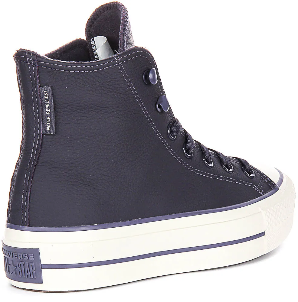 Converse Chuck Taylro All Star A11159C In Purple Platform For Women Shoes Converse