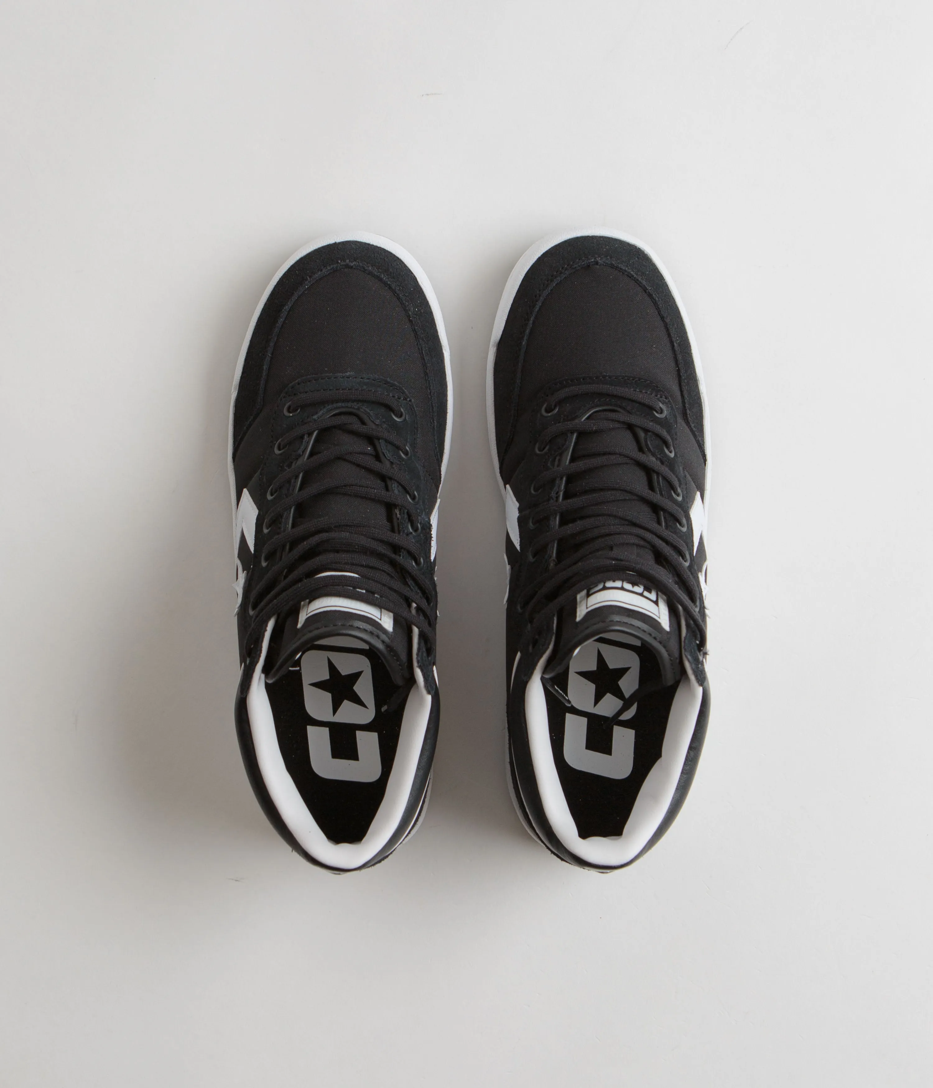 Converse Fastbreak Pro Mid Shoes - Black / White / Black Converse Shoes