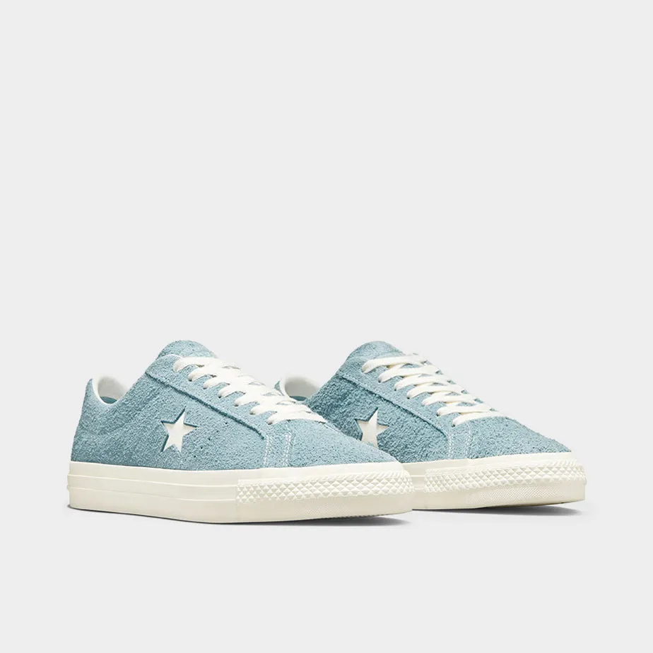 Converse One Star Pro Shaggy Suede Low Cocoon Blue Converse Shoes