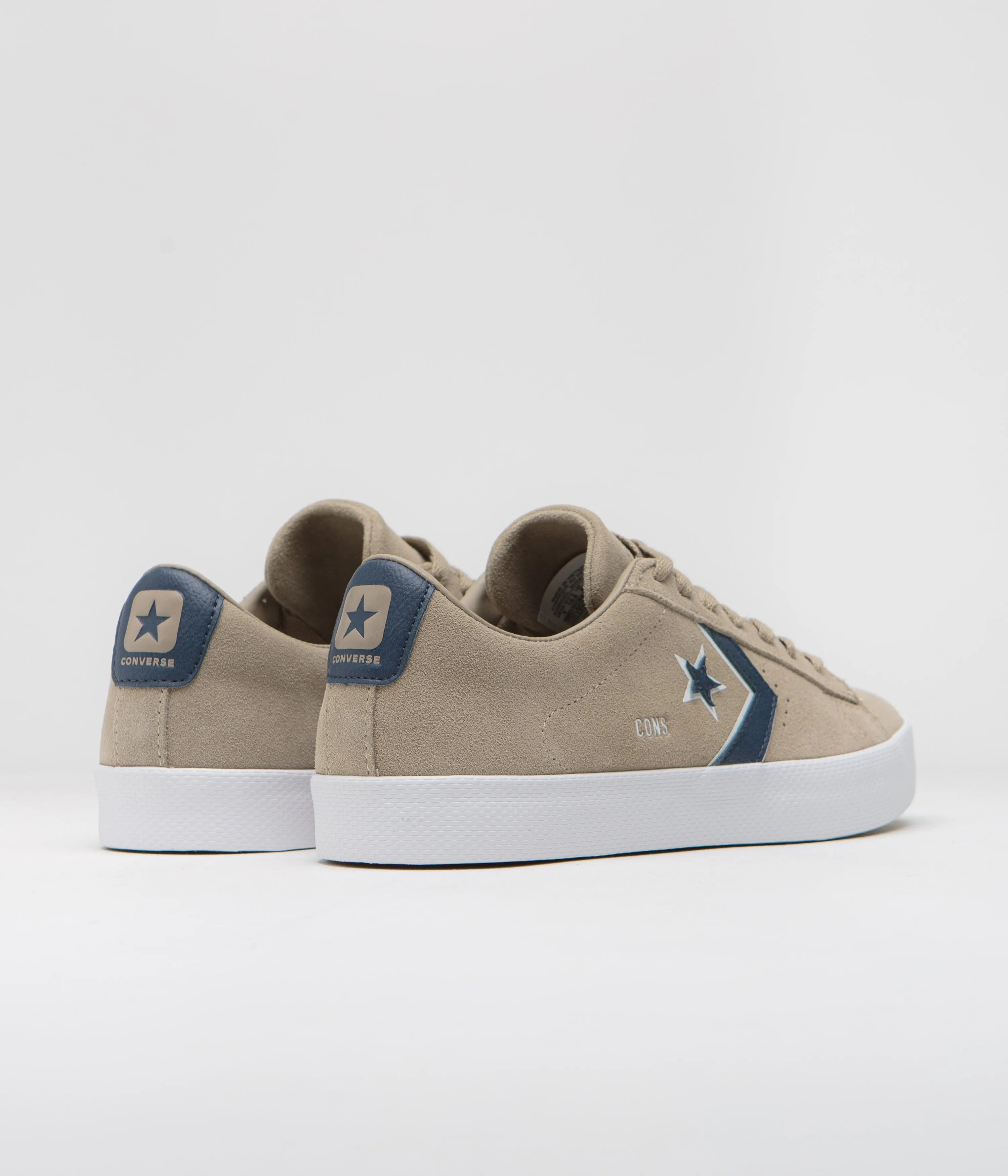 Converse PL Vulc Pro Ox Shoes - Vintage Cargo / White / Navy Converse Shoes