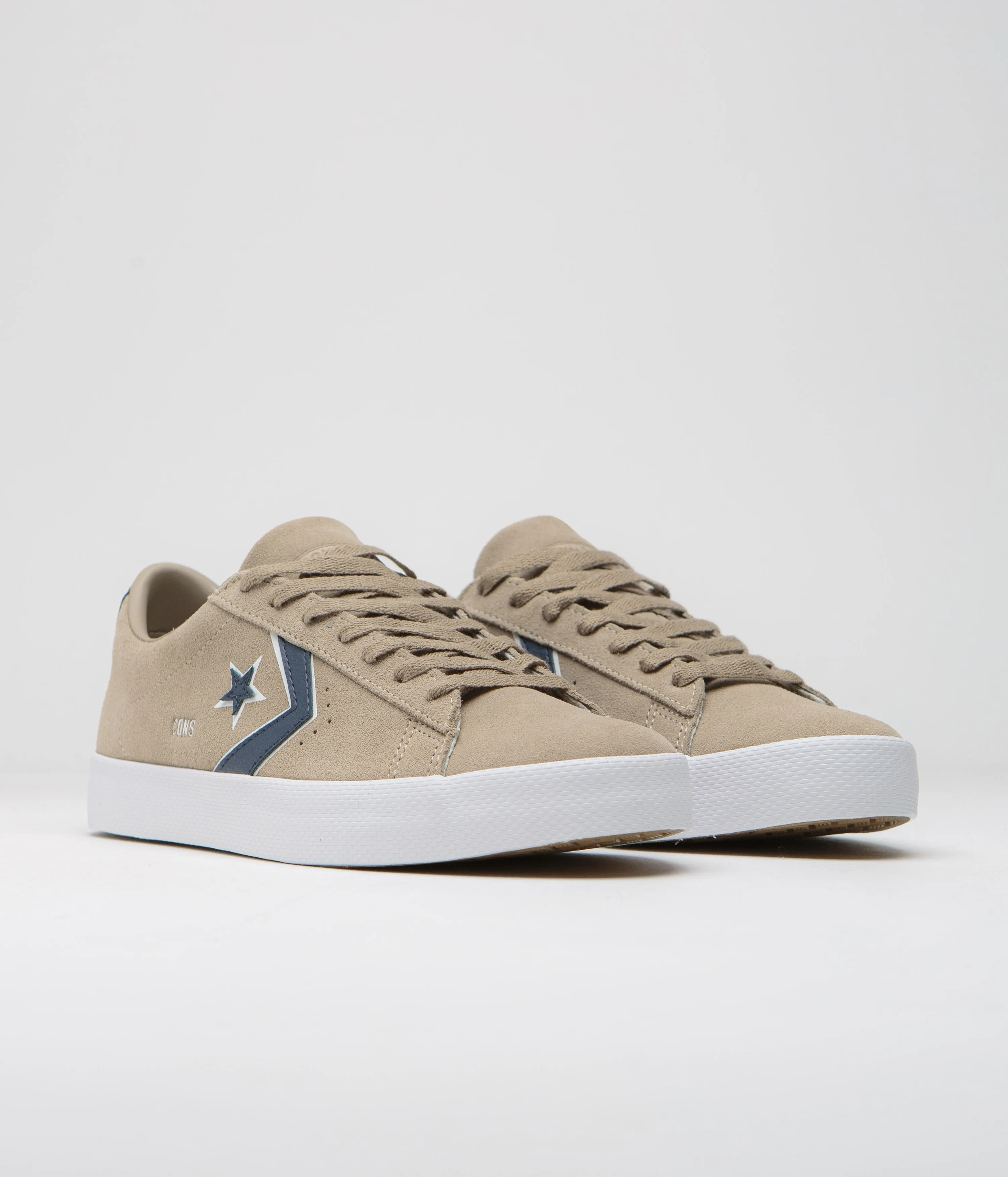 Converse PL Vulc Pro Ox Shoes - Vintage Cargo / White / Navy Converse Shoes