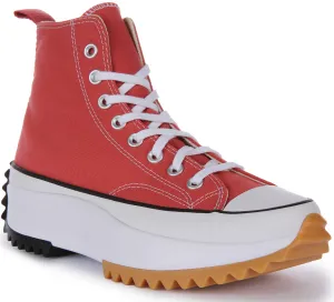 Converse Run Star Hike A05136C In Red White Shoes Converse