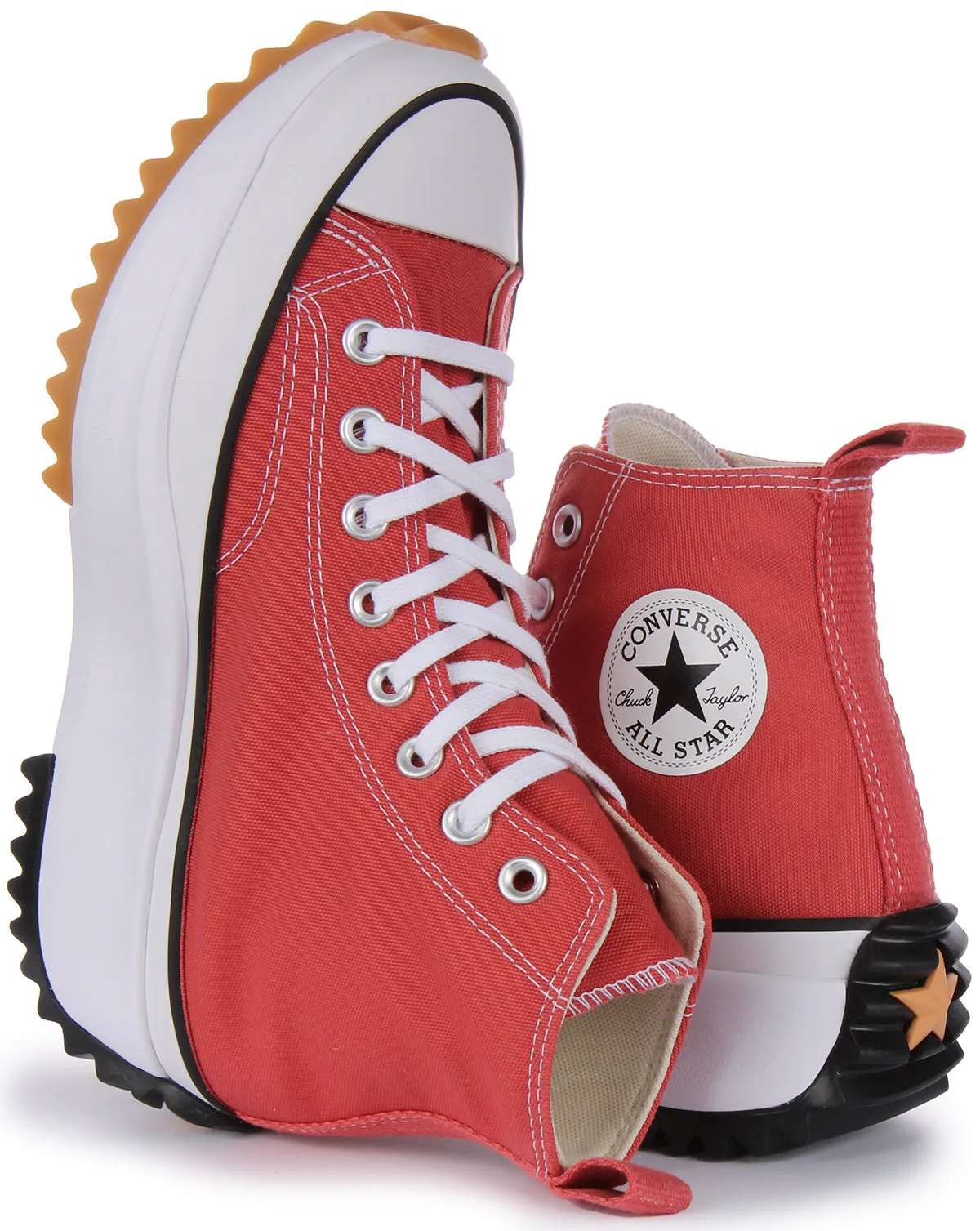 Converse Run Star Hike A05136C In Red White Shoes Converse