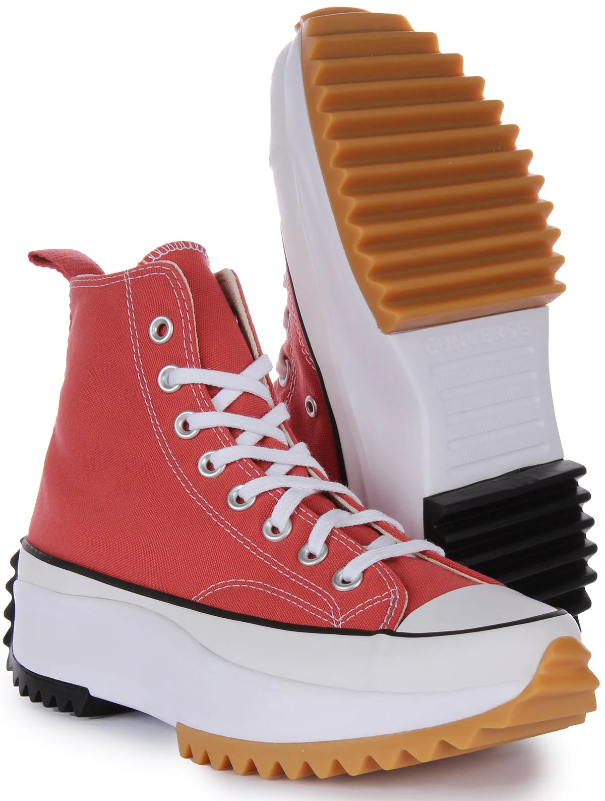 Converse Run Star Hike A05136C In Red White Shoes Converse
