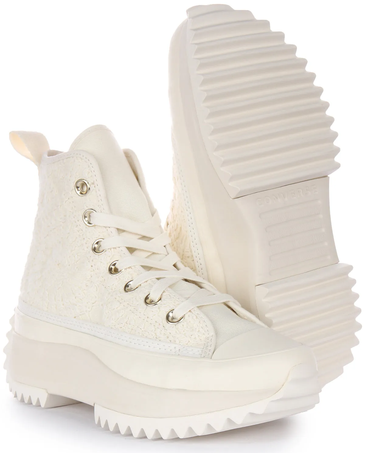 Converse Run Star Hike Daisy Cord A06113C In Natural Shoes Converse