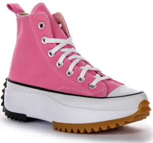 Converse Run Star Hike Hi A08735C In Pink Shoes Converse
