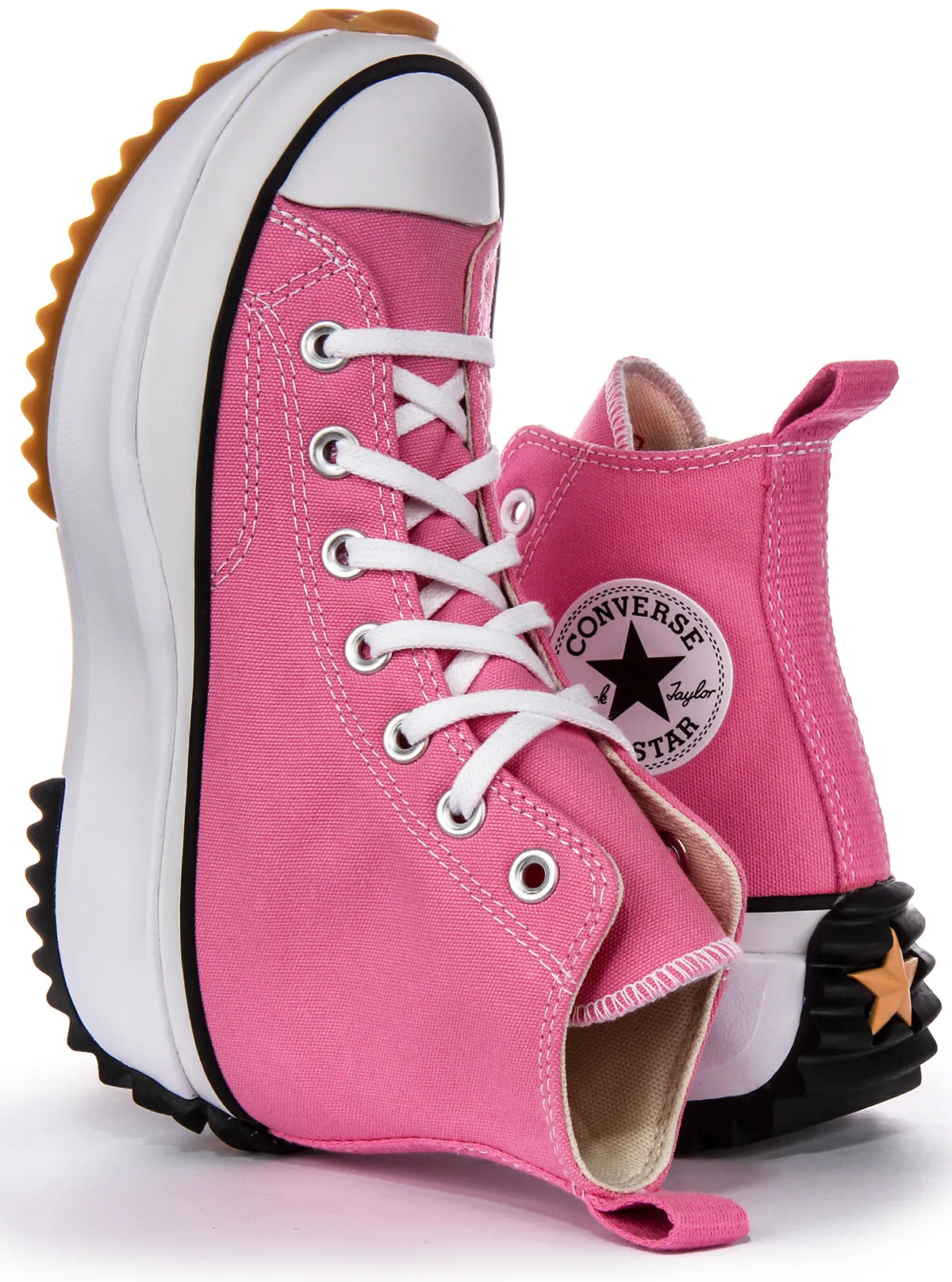 Converse Run Star Hike Hi A08735C In Pink Shoes Converse