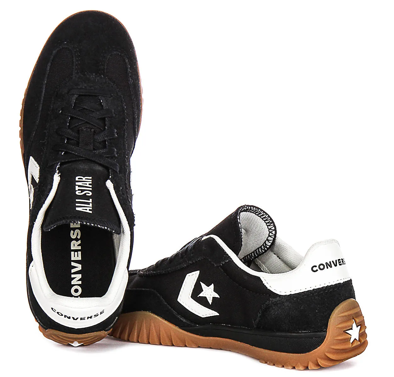 Converse Run Star Trainer A08263C In Black White Shoes Converse