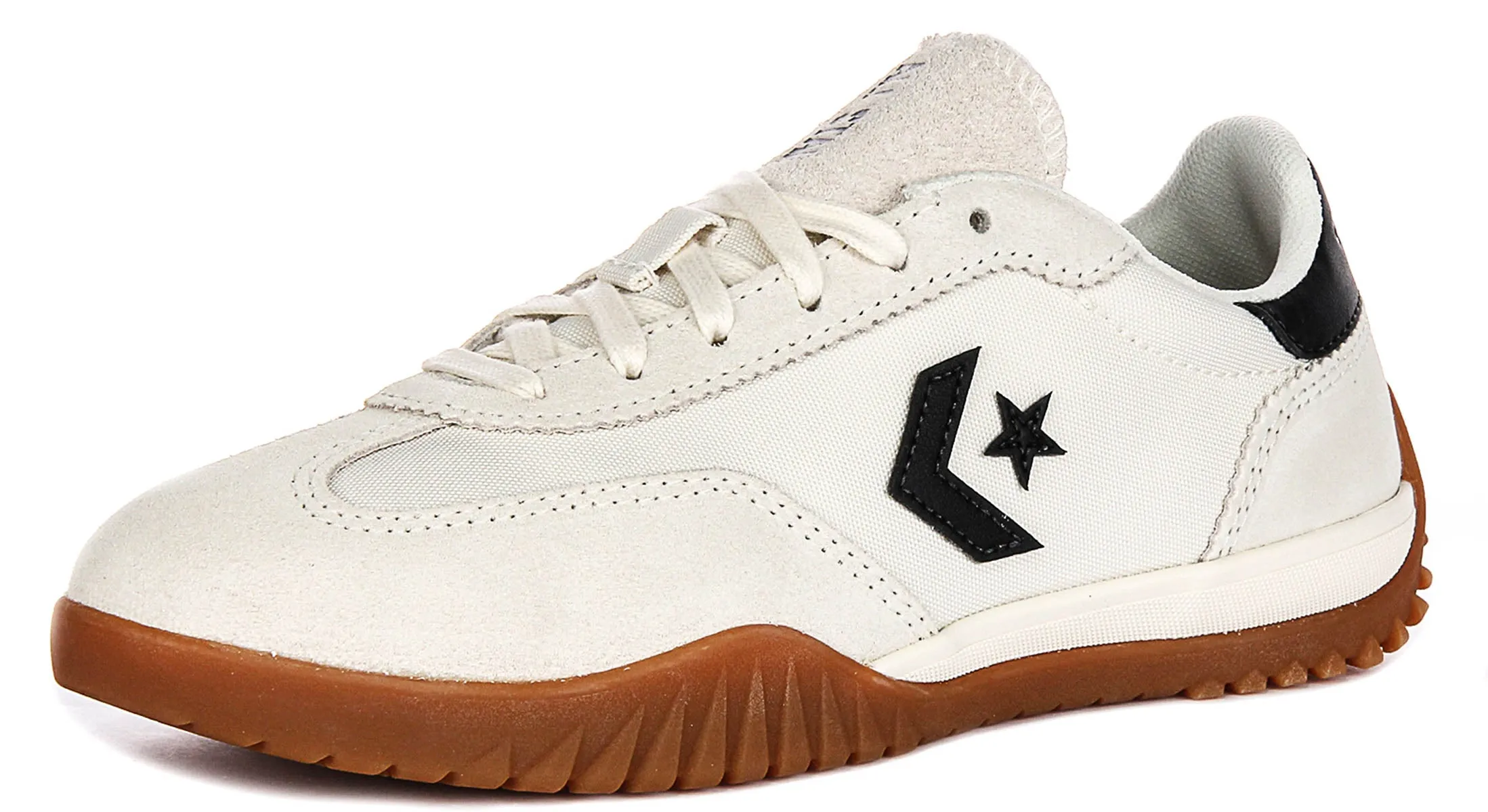Converse Run Star Trainers A08262C In White Black Shoes Converse