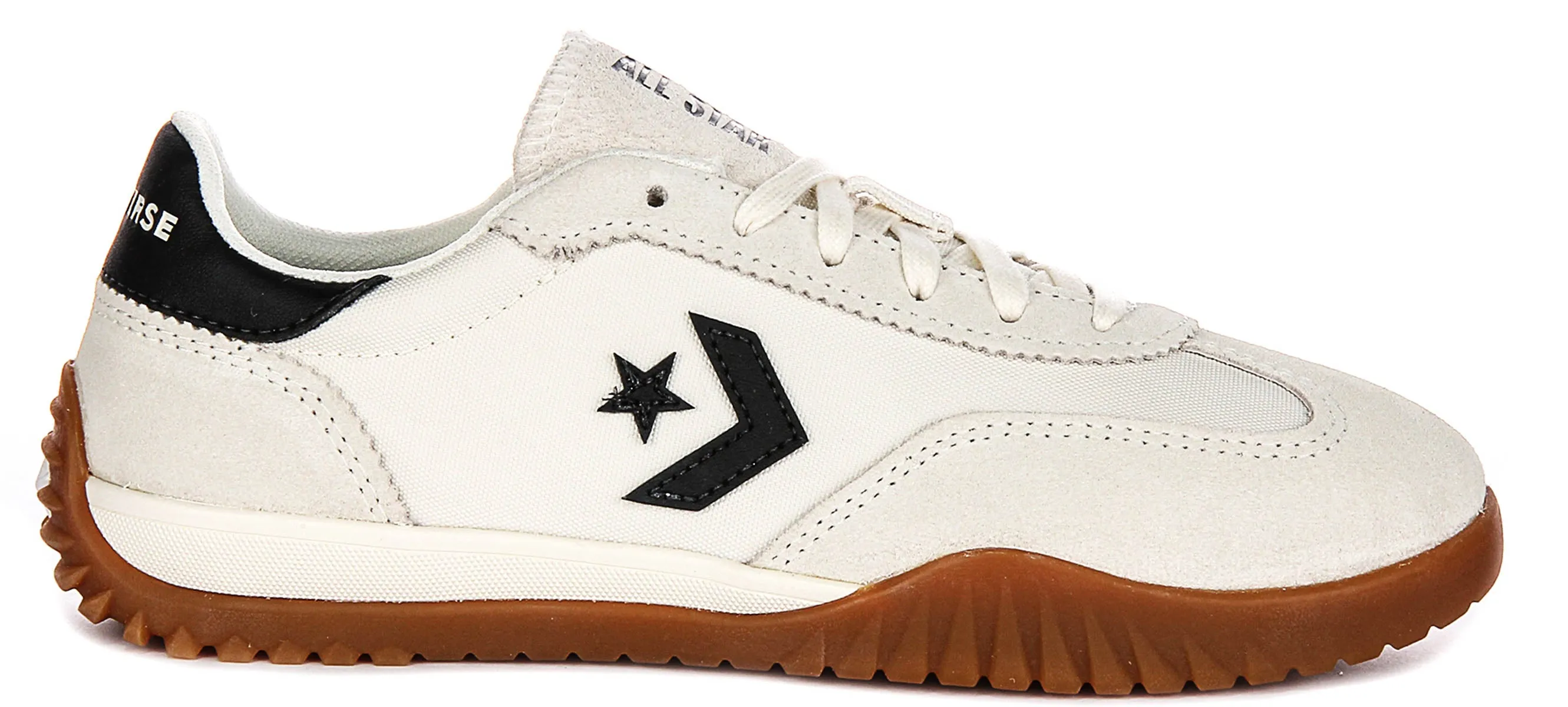 Converse Run Star Trainers A08262C In White Black Shoes Converse
