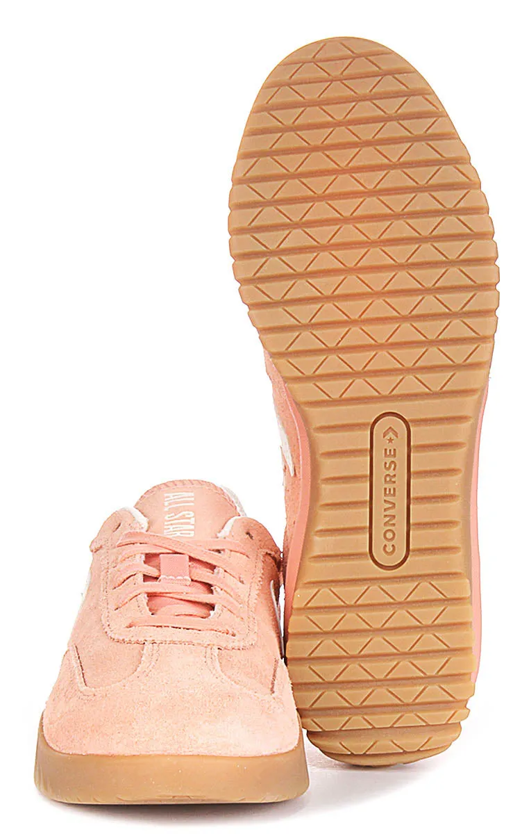Converse Run Star Trainers A11506C In Pink White Shoes Converse