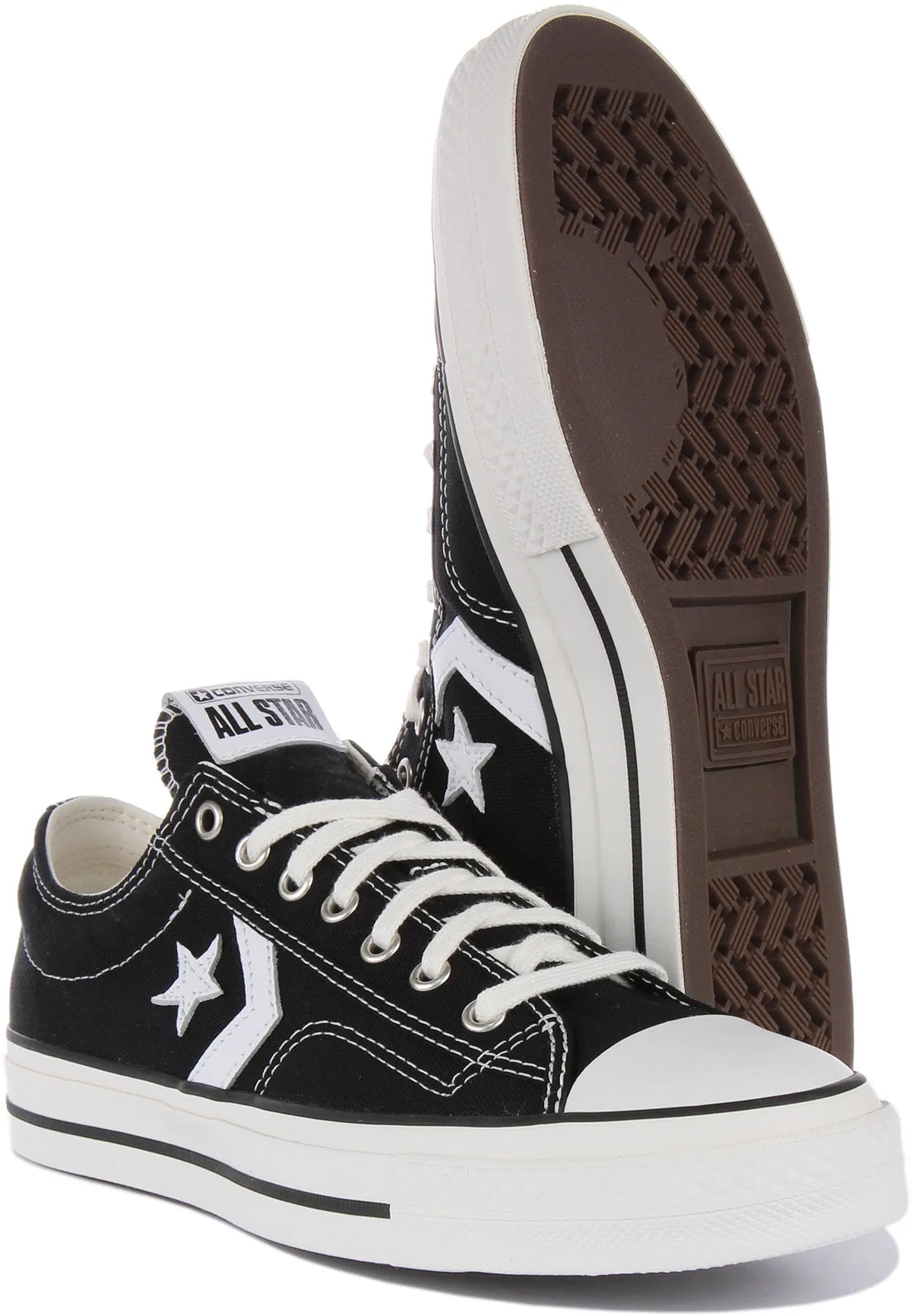 Converse Star Player 76 A01607C In Black White Shoes Converse
