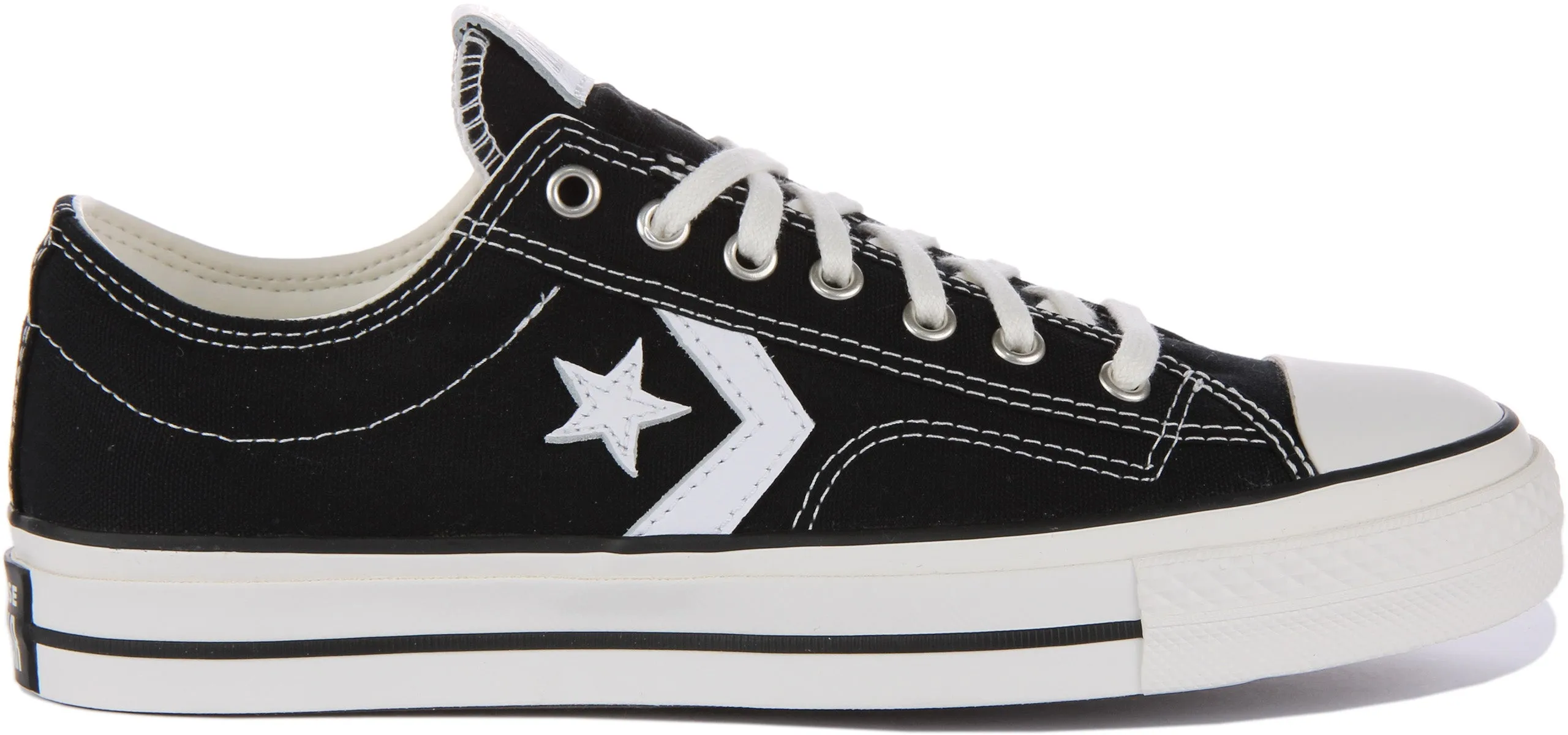 Converse Star Player 76 A01607C In Black White Shoes Converse