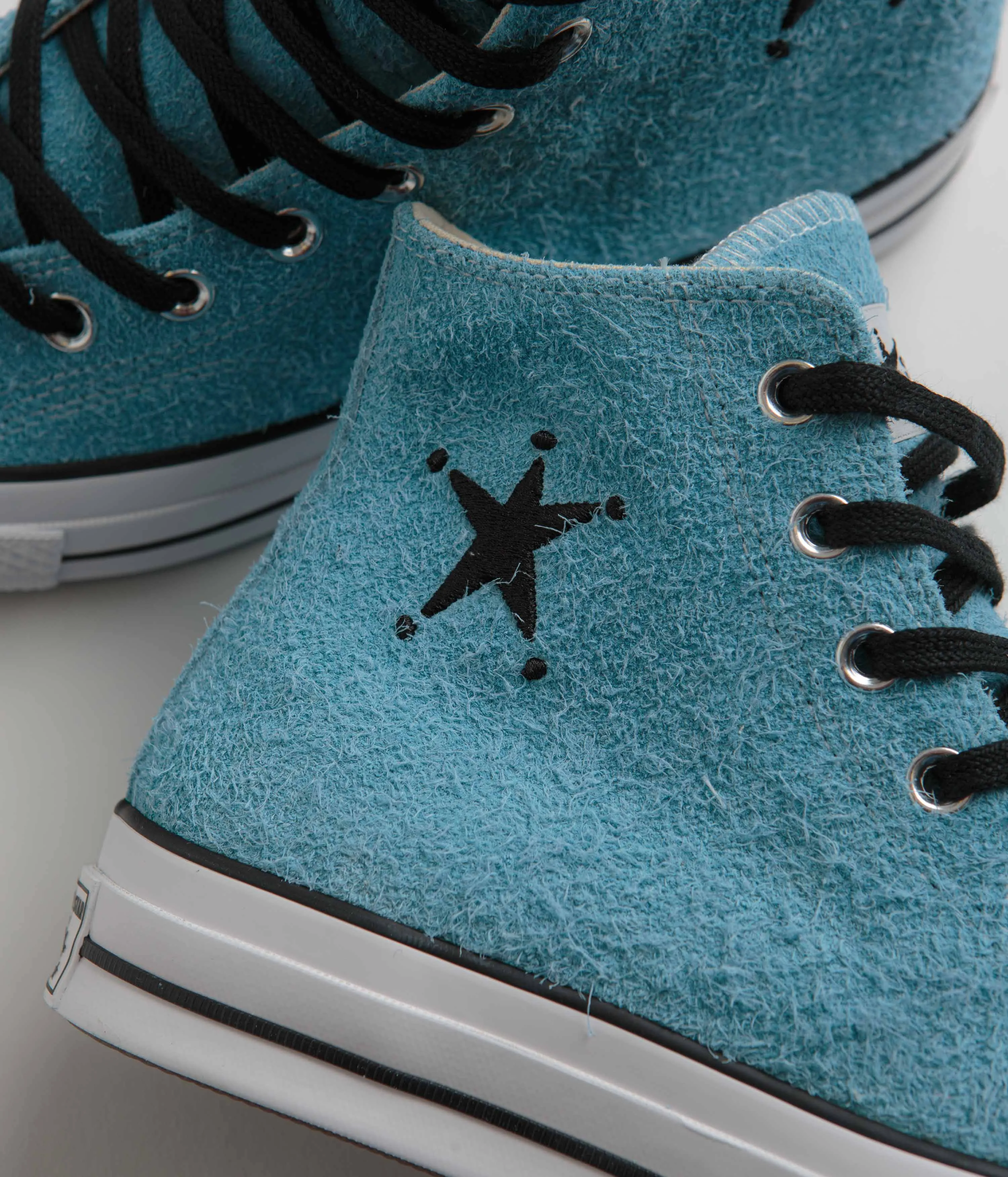 Converse x Stussy Chuck 70 Hi Shoes - Sky Blue Converse Shoes