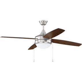 Craftmade 52"Ceiling Fan Ceiling fan with adjustable speed settings