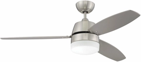 Craftmade 52"Ceiling Fan Ceiling fan with adjustable speed settings