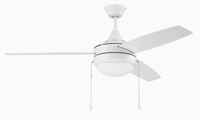Craftmade 52"Ceiling Fan Ceiling fan with adjustable speed settings
