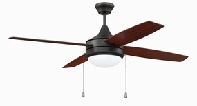 Craftmade 52"Ceiling Fan Ceiling fan with adjustable speed settings