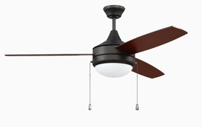 Craftmade 52"Ceiling Fan low-noise indoor fans for peaceful settings