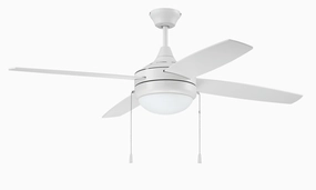 Craftmade 52"Ceiling Fan Ceiling fan with adjustable speed settings