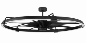 Craftmade Axel 57" DC Ceiling Fan with 35W LED and Remote compact indoor fans for apartment use