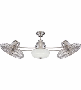 Craftmade Bellows II 48" I Rotating Ceiling Fan with LED and Wall and Remote Control Ceiling fan with adjustable speed settings