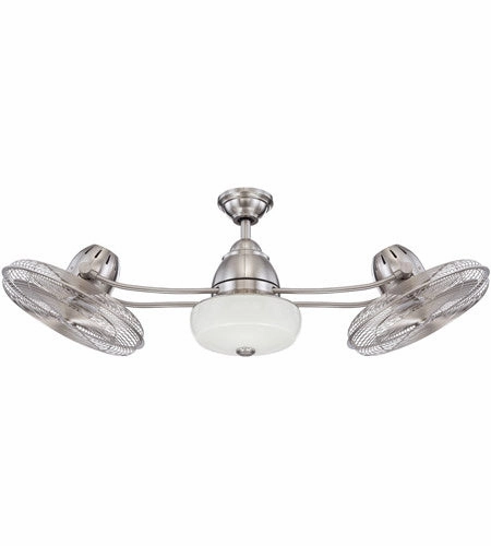 Craftmade Bellows II 48" I Rotating Ceiling Fan with LED and Wall and Remote Control Ceiling fan with adjustable speed settings