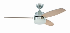 Craftmade Beltre 52" Ceiling Fan with 20W LED in Brushed Polished Nickel adjustable indoor fans for better cooling