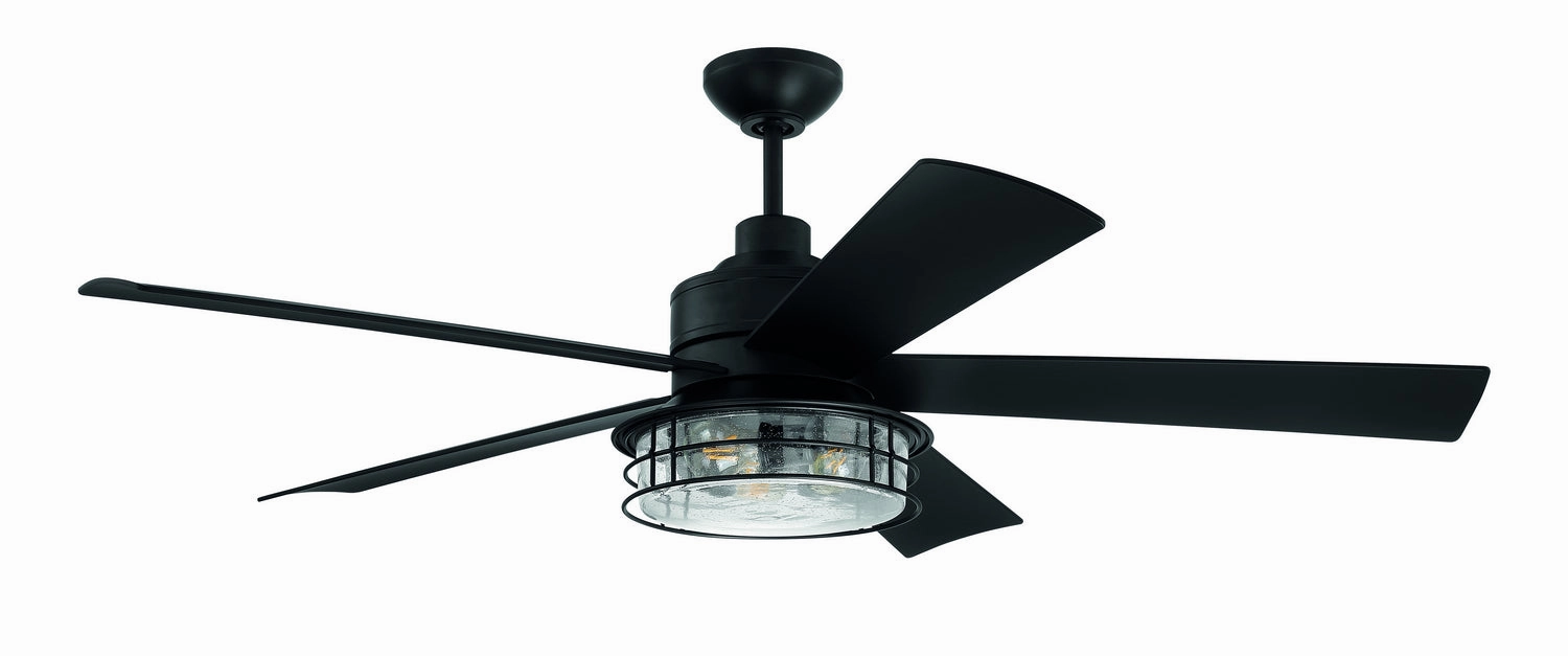Craftmade Garrick 56" Indoor/Outdoor Ceiling Fan with LED and Wall and Remote