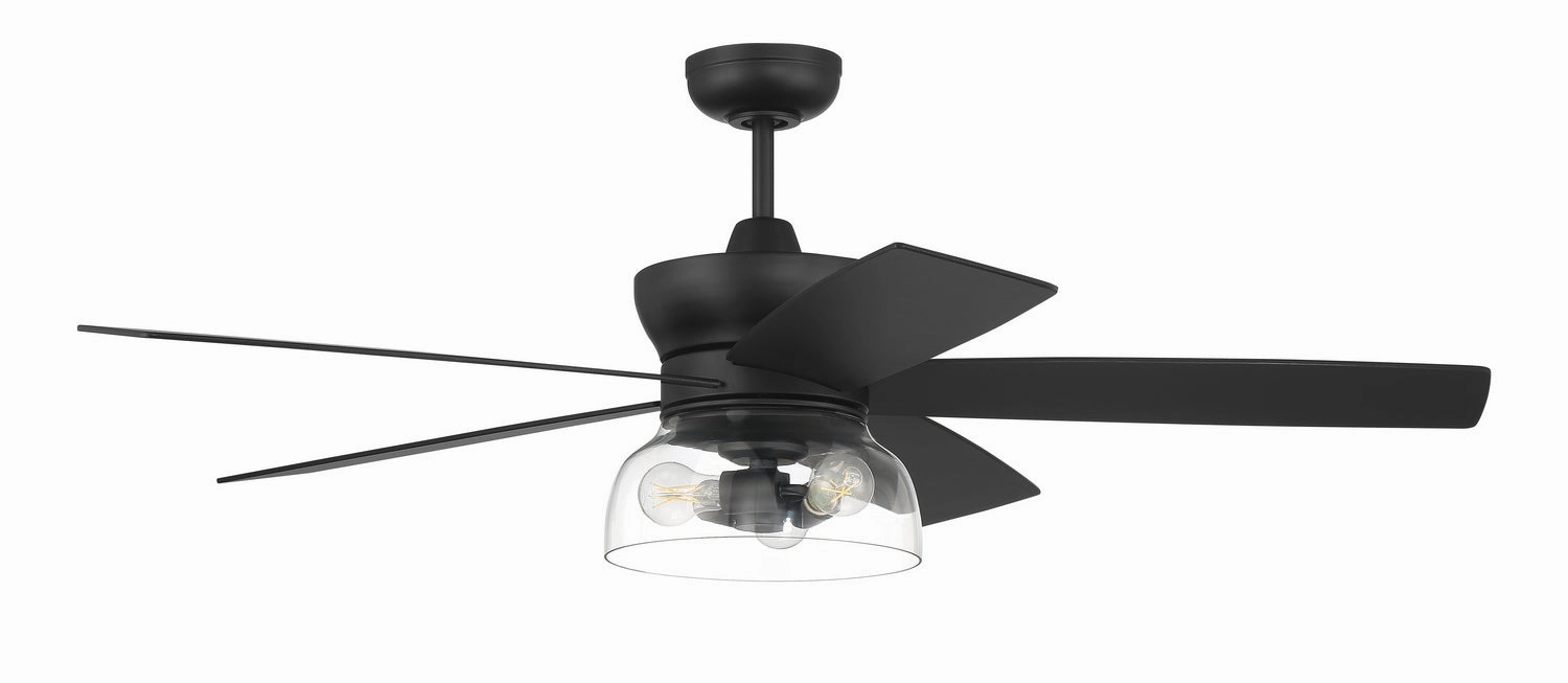 Craftmade Gibson 52" Smart DC Ceiling Fan with LED Light and Remote powerful indoor fans for whole-room cooling