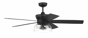 Craftmade Gibson 52" Smart DC Ceiling Fan with LED Light and Remote powerful indoor fans for whole-room cooling