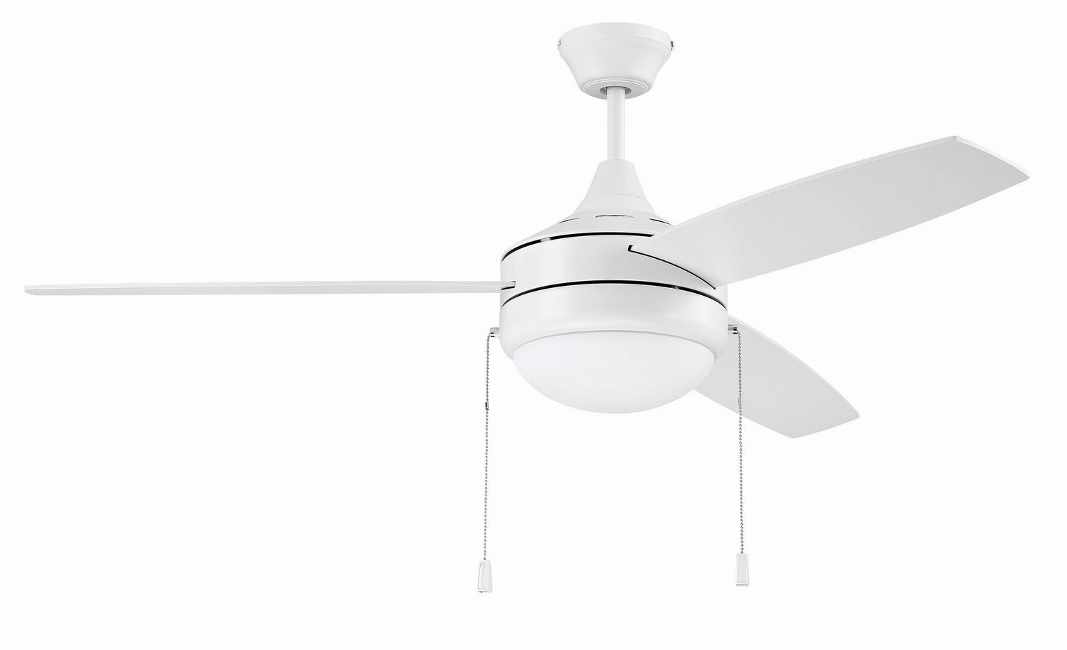Craftmade Phaze 3 Blade 52" Pull Chain Ceiling Fan with LED Light