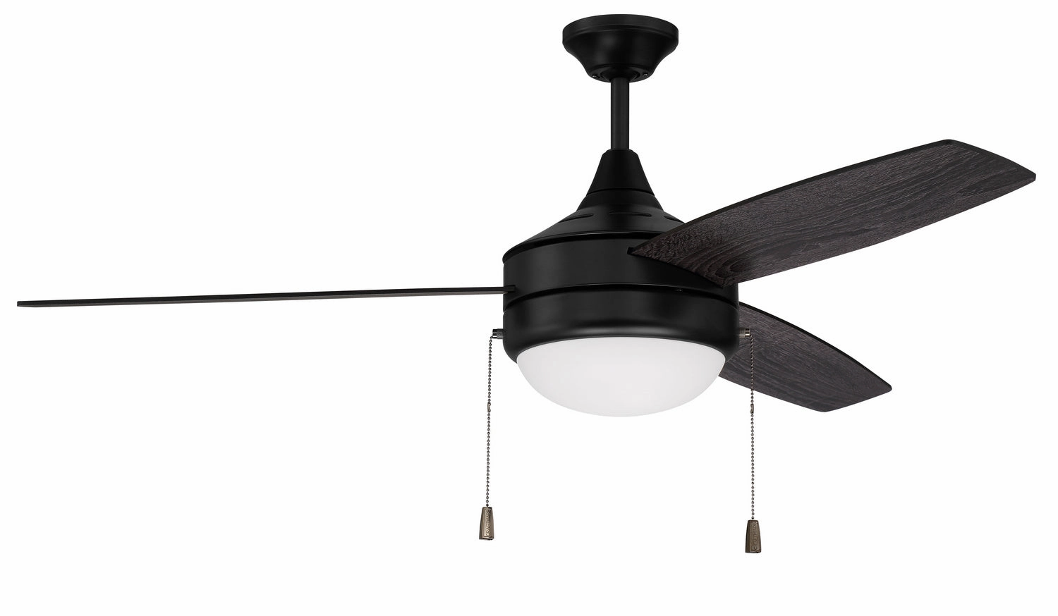 Craftmade Phaze 3 Blade 52" Pull Chain Ceiling Fan with LED Light