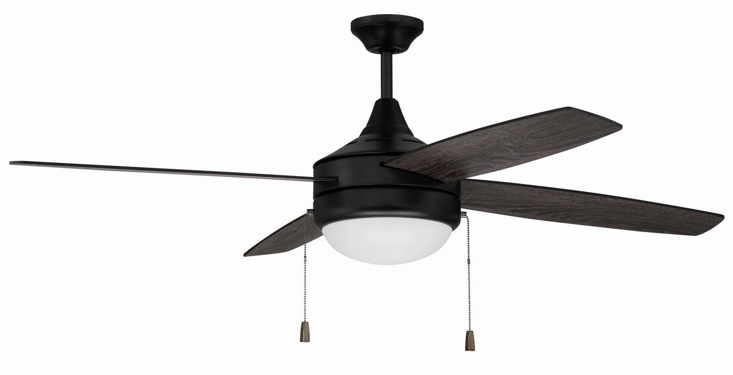 Craftmade Phaze 4 Blade 52" Pull Chain AC Ceiling Fan with LED Light