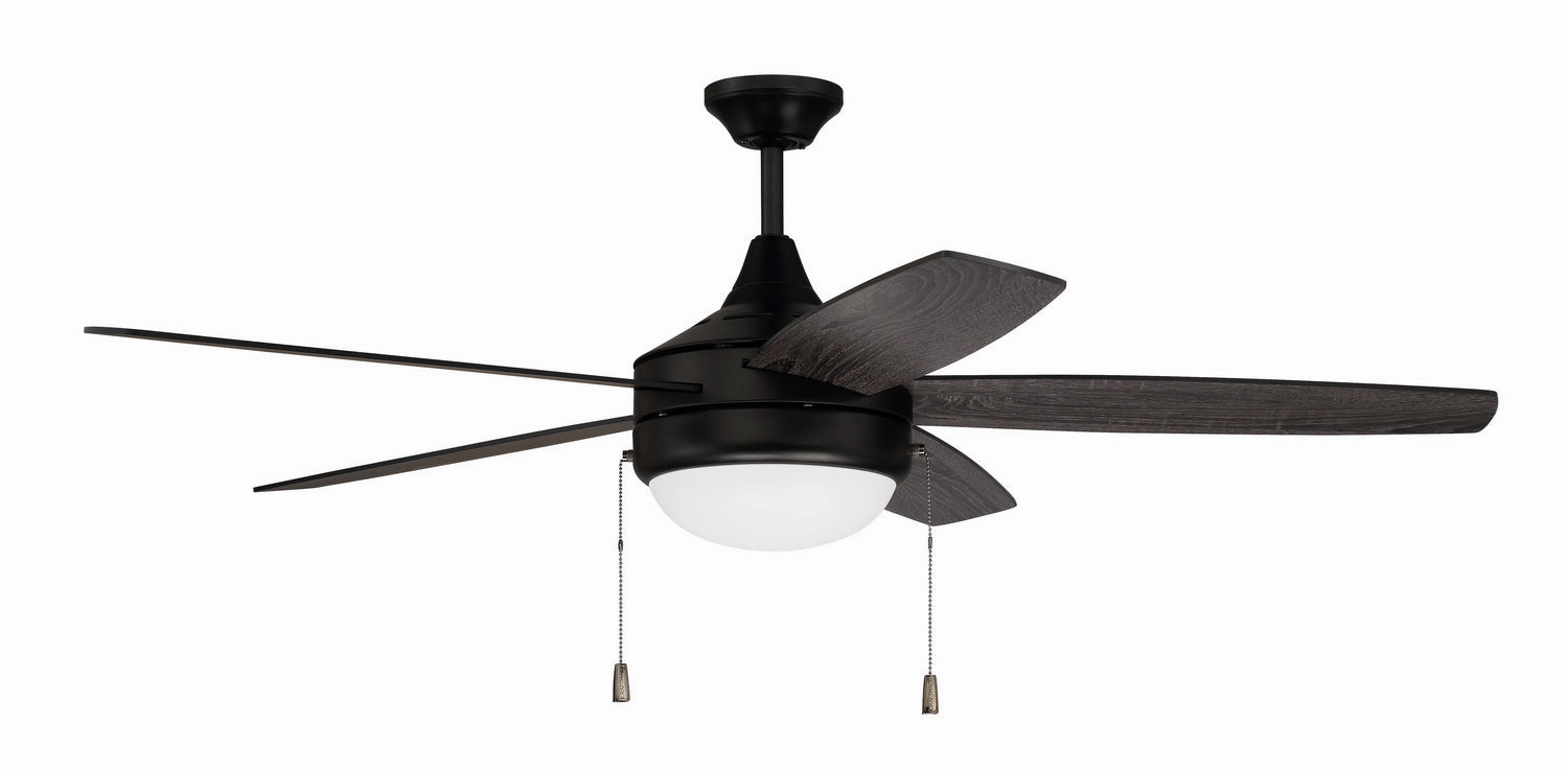 Craftmade Phaze 5 Blade 52" Pull Chain Ceiling Fan with LED Light