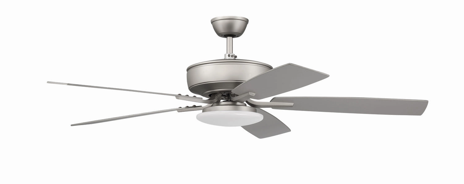 Craftmade Pro Plus 112 52" Ceiling Fan with Slim 18W LED Light and Wall Control