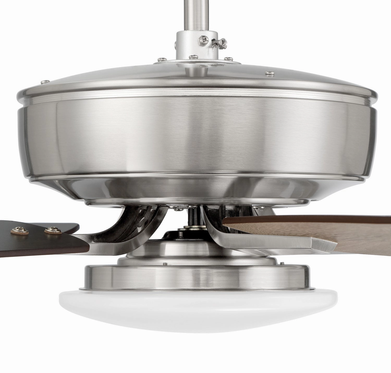 Craftmade Pro Plus 112 52" Ceiling Fan with Slim 18W LED Light and Wall Control