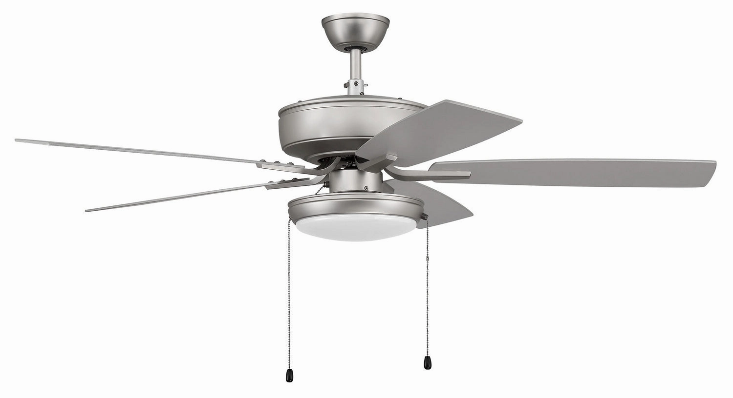 Craftmade Pro Plus 119 52" Pull Chain Ceiling Fan with Pan 18W LED Light