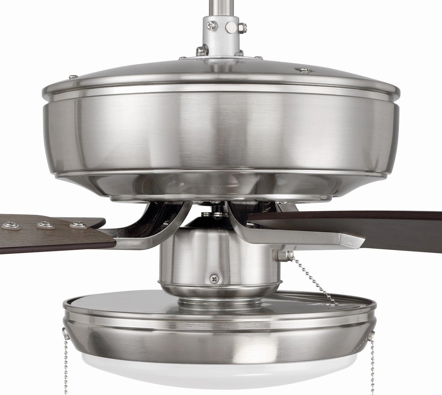 Craftmade Pro Plus 119 52" Pull Chain Ceiling Fan with Pan 18W LED Light