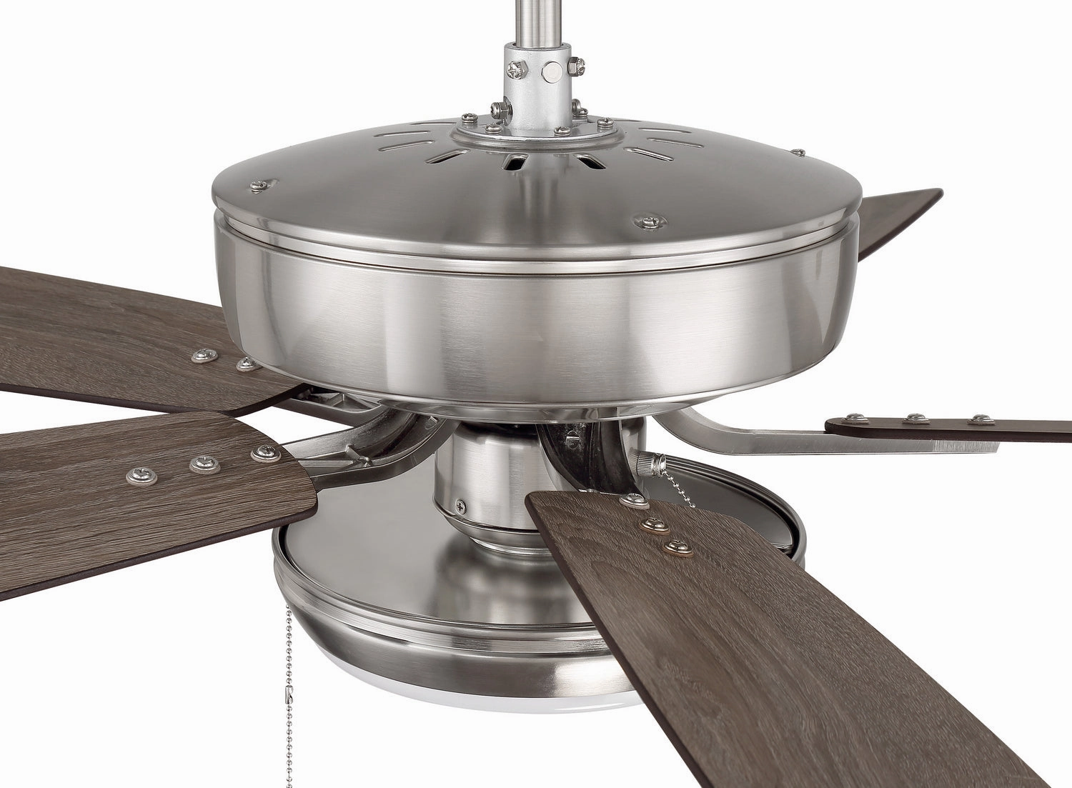 Craftmade Pro Plus 119 52" Pull Chain Ceiling Fan with Pan 18W LED Light