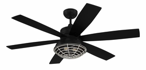 Craftmade Rugged 52" Smart Indoor/Outdoor Ceiling Fan with LED Light and Remote Ceiling fan with adjustable speed settings