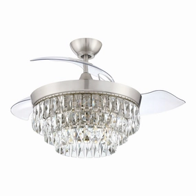 Craftmade Sofia| Indoor Ceiling Fan with 24W A19 & Remote/WiFi Energy-efficient ceiling fan with remote