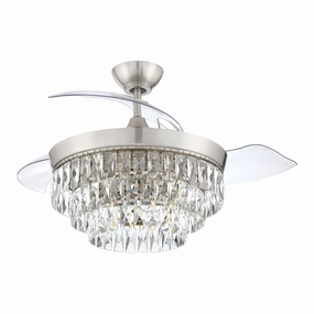 Craftmade Sofia| Indoor Ceiling Fan with 24W A19 & Remote/WiFi energy-saving indoor fans for bedrooms