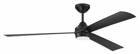 Craftmade Sterling 60" Smart Outdoor DC Ceiling Fan with 12W LED and Remote Ceiling fan with adjustable speed settings